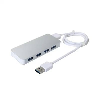 4 porte USB 3.0 HUB med USB 3.0-kabel