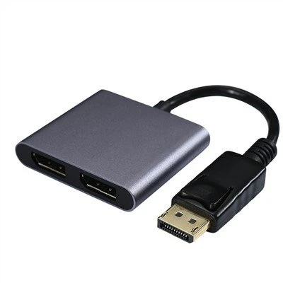 DP til 2 DP-porte Multi-stream Transport HUB