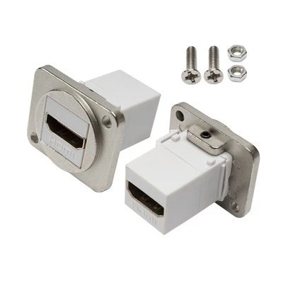 HDMI-stik Panelmontering D Shape Data Interface Connector Adapter