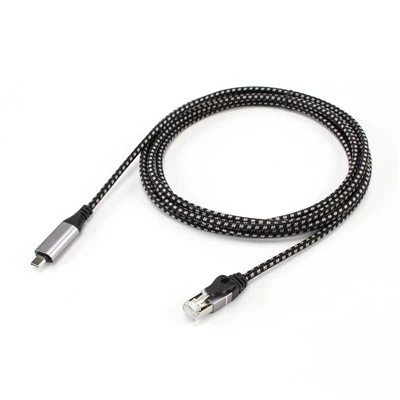 USB Type C Torj45 Ethernet -kabel 1000 Mbit/S LAN -kabel